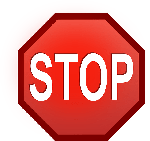 stop sign