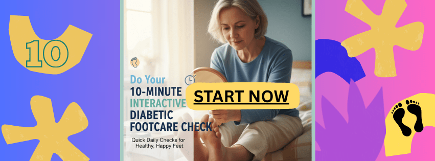 10 minute interactive diabetic footcare check